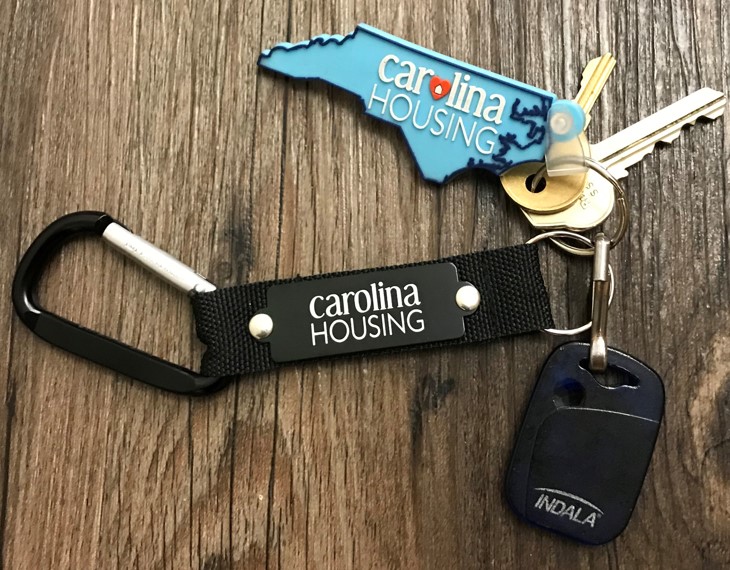 Carolina Housing keys and fob