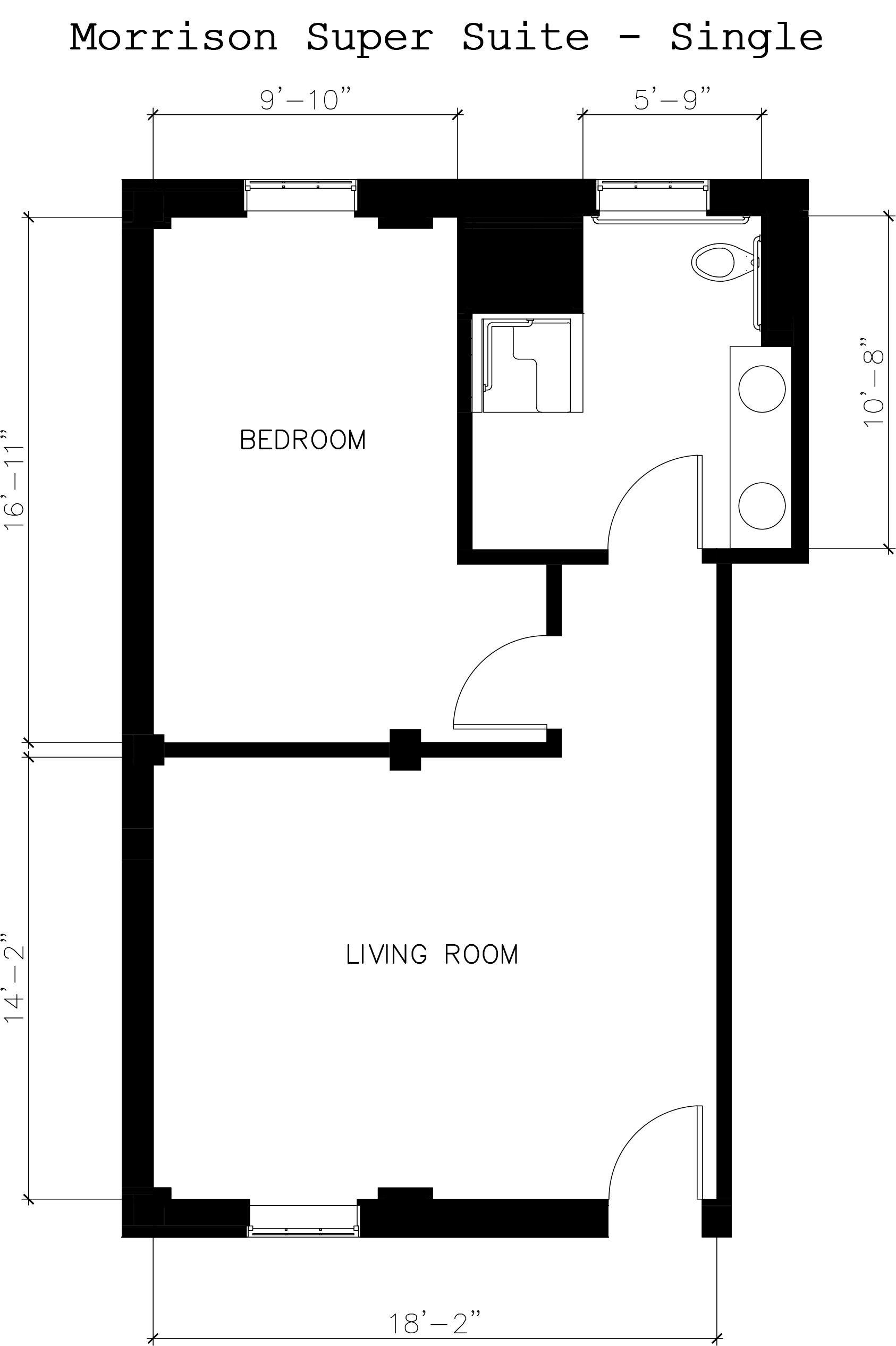 Morrison Super Suite UNC Housing