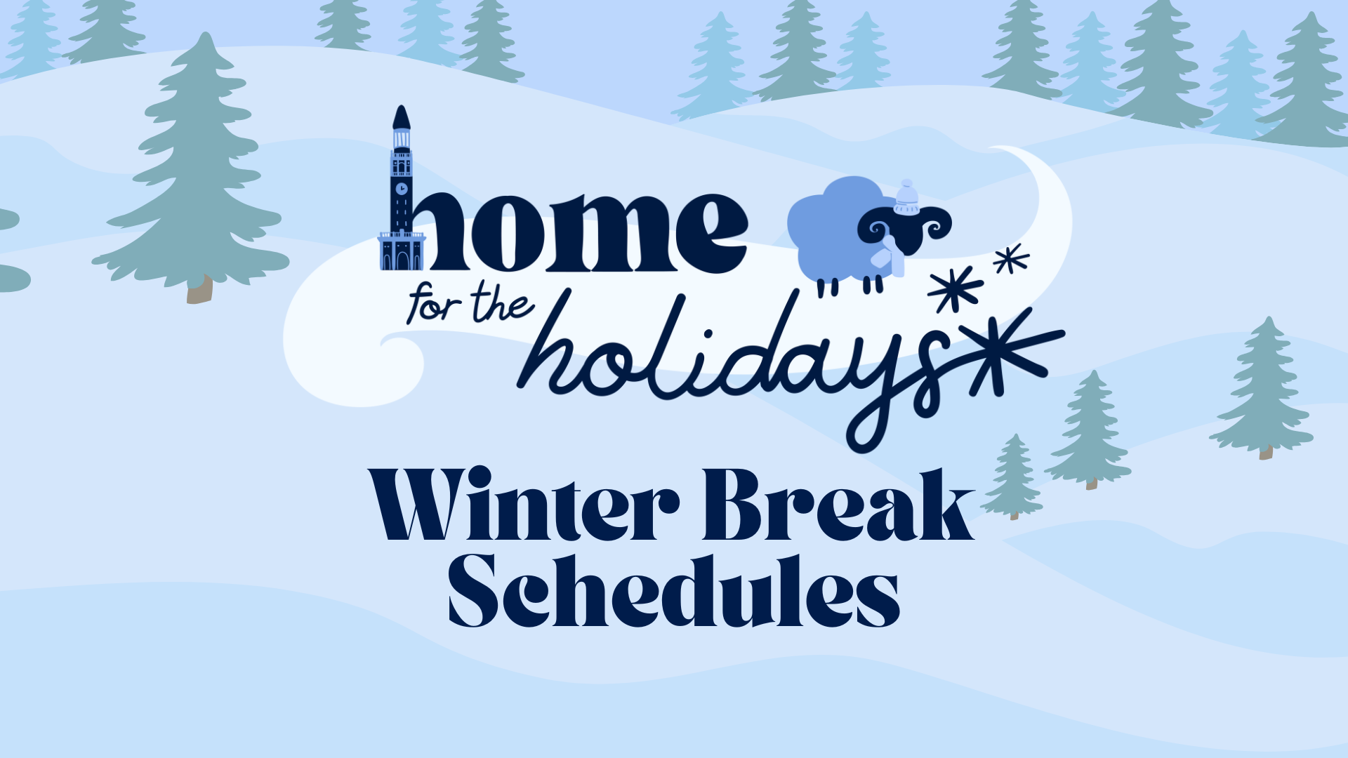 Winter Break Schedule Changes 20242025 UNC Housing